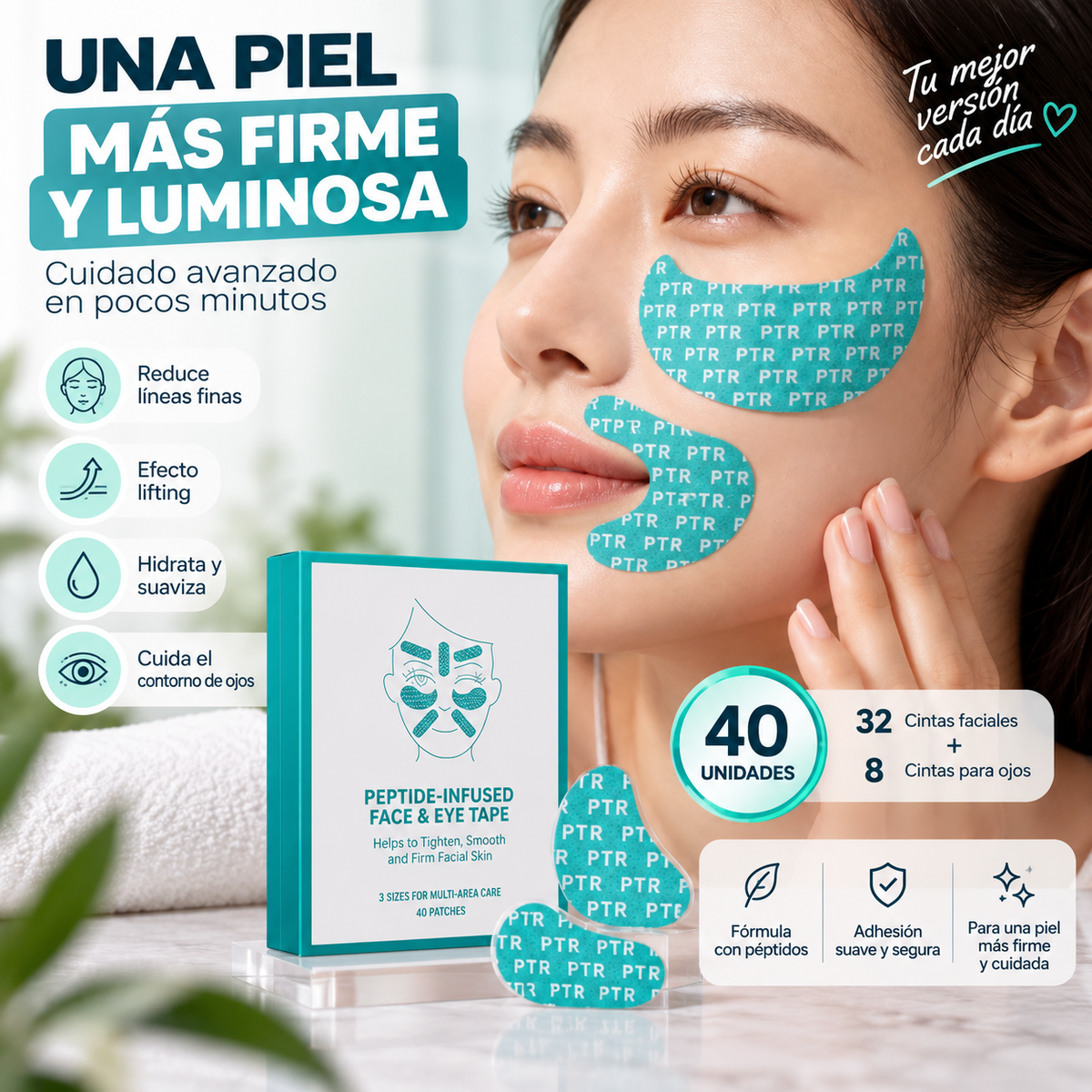 Piel más firme suave y luminosa – Liftora ( Caja de 32 unidades )