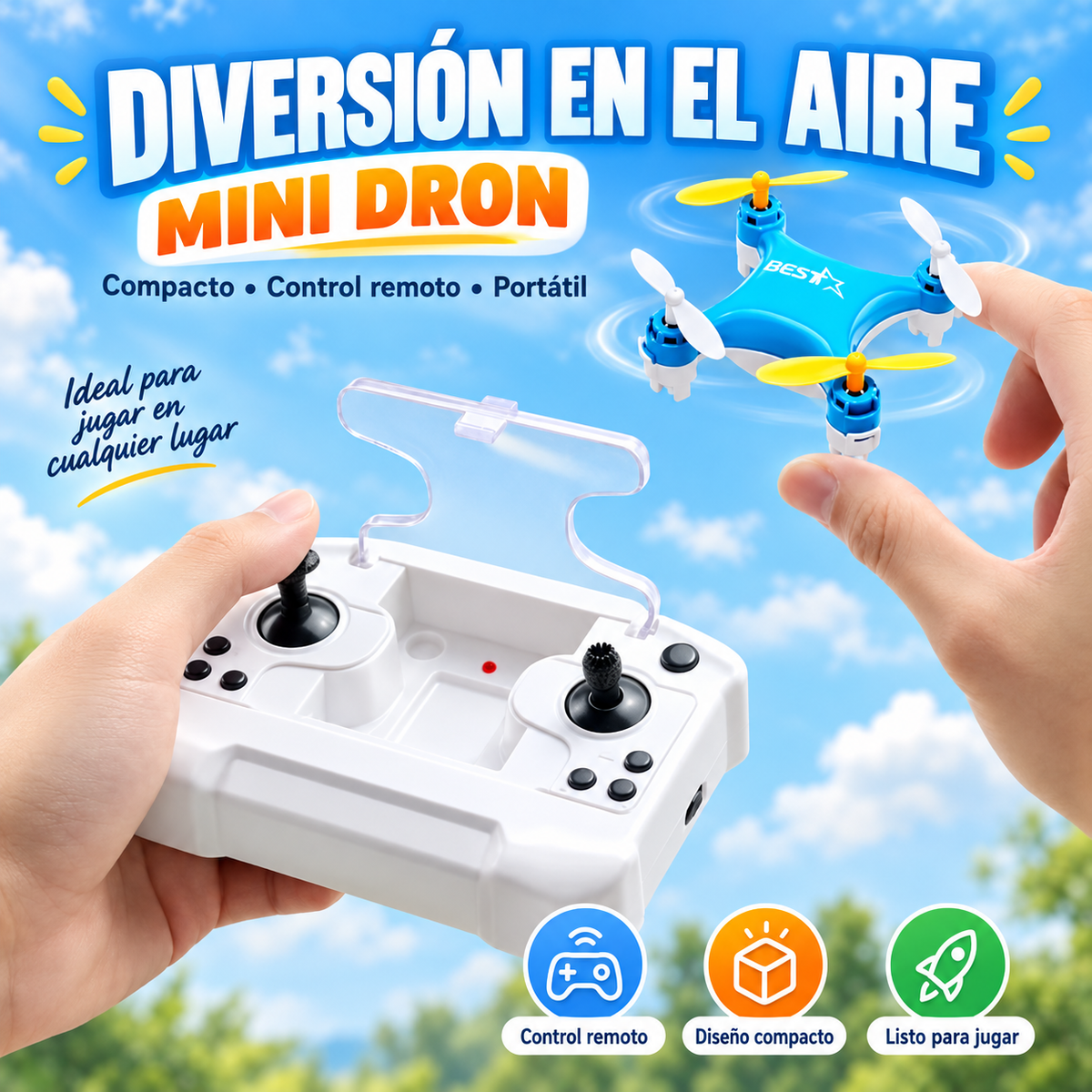 Vuela, explora y captura aventuras increíbles – Skyvoro