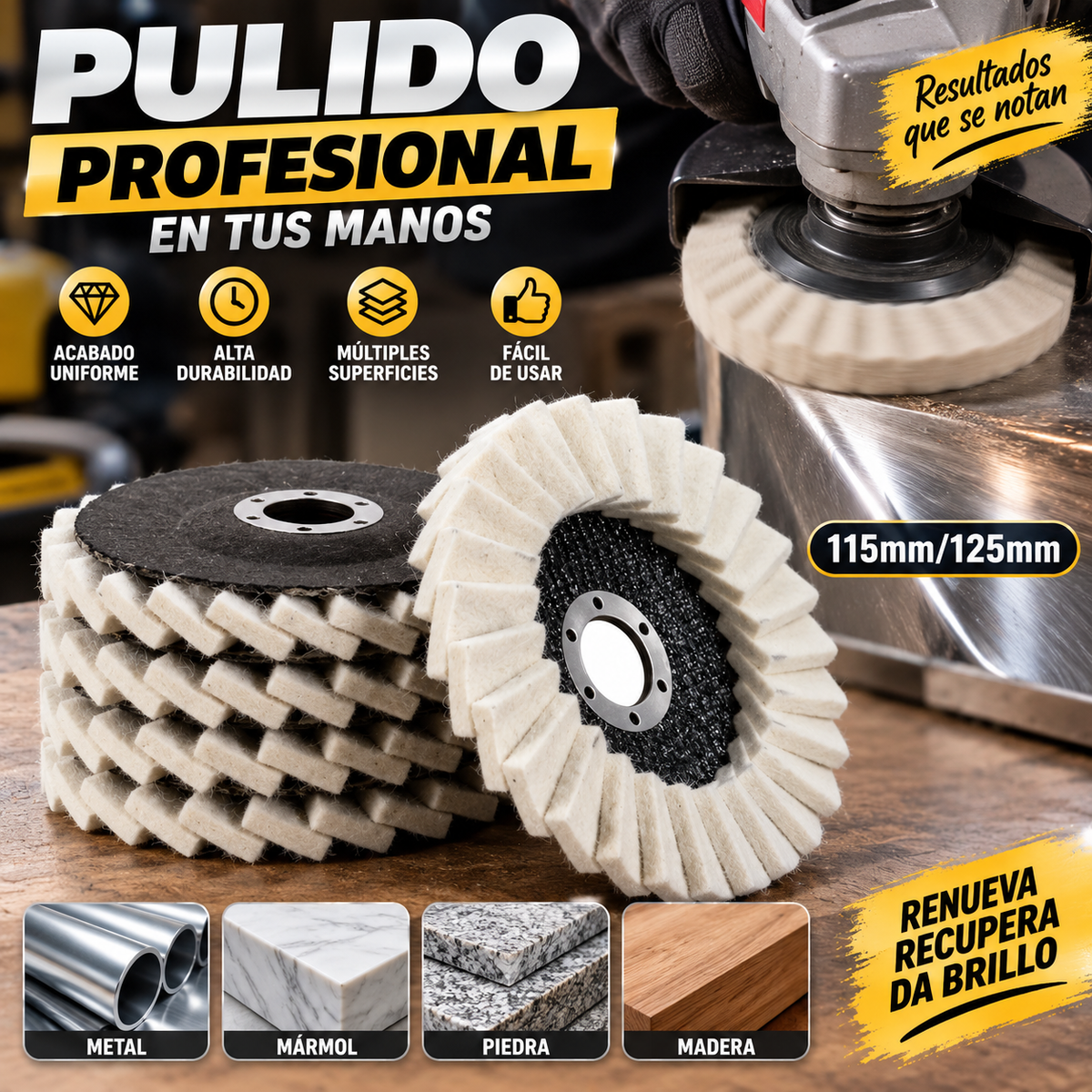 Acabados suaves con menos esfuerzo – Pulixor ( Promo x3 unidades )