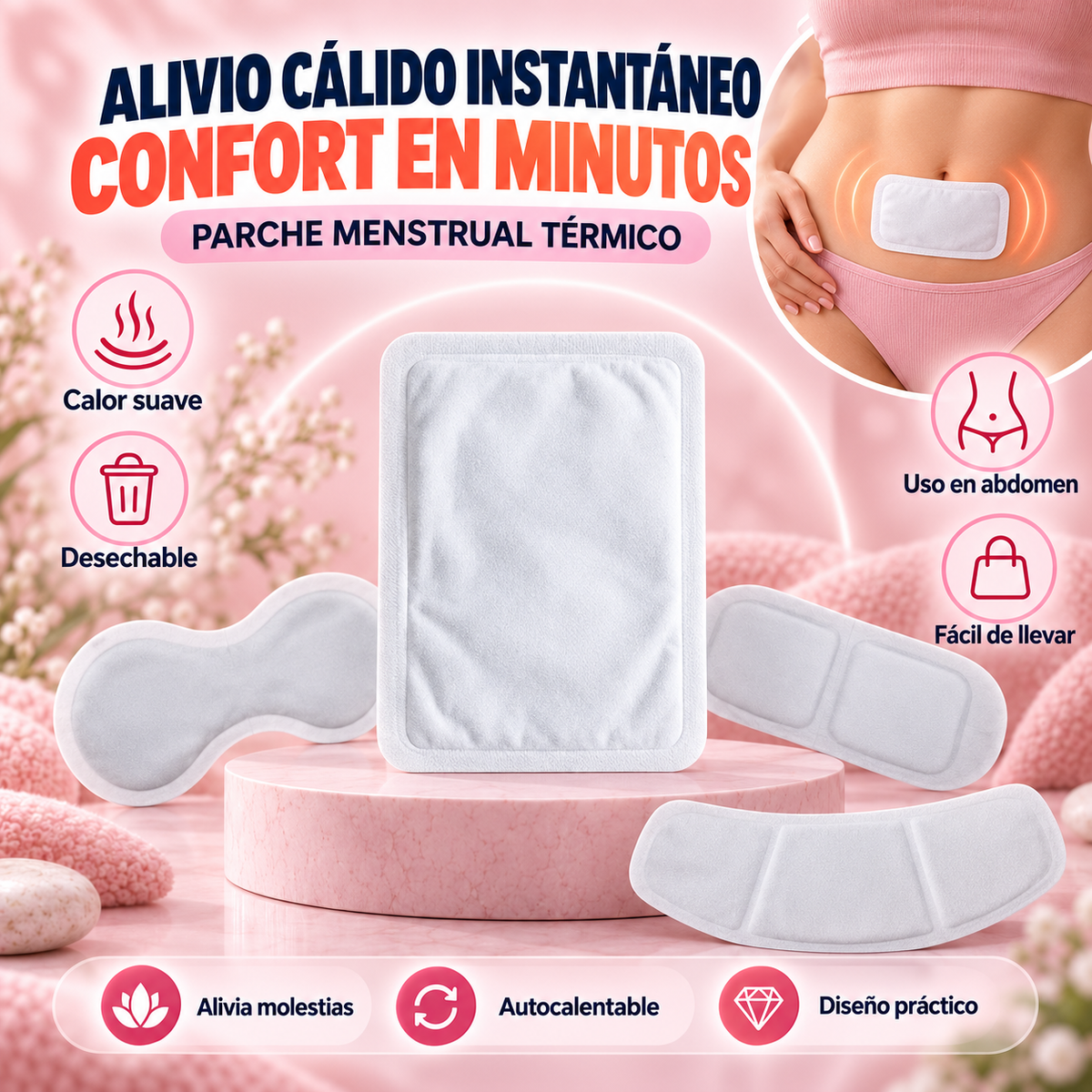 Alivio cálido y confort en minutos – Thermiva ( Pack x5 unidades )
