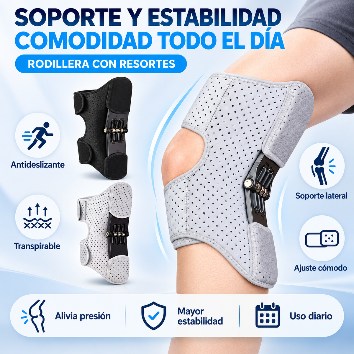 Protección segura para tu rodilla – Kneefit