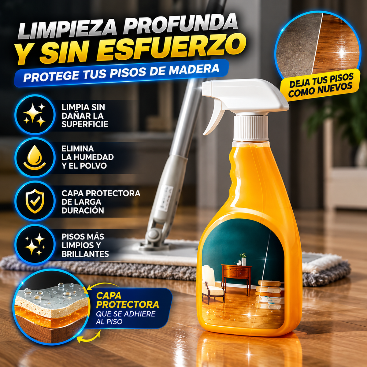 Recupera el brillo natural de tu madera – Waxora