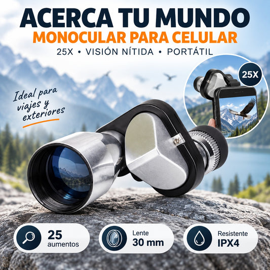 Captura detalles increíbles a gran distancia - Lensora
