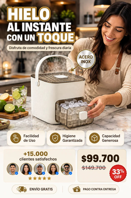 Máquina de Hielo Portátil